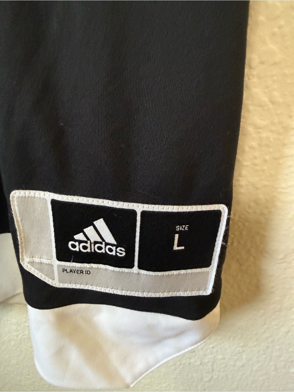 adidas Black and White Athletic Tee - Picture 4 of 7